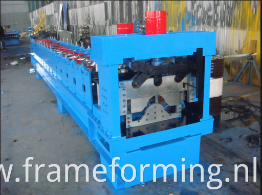 Galvanized Roof Ridge Cap Rool Forming Machine